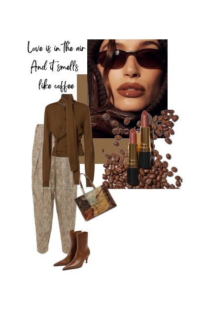 Love smells like coffee- Combinaciónde moda