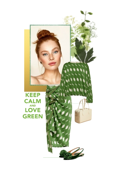 Love green- Fashion set