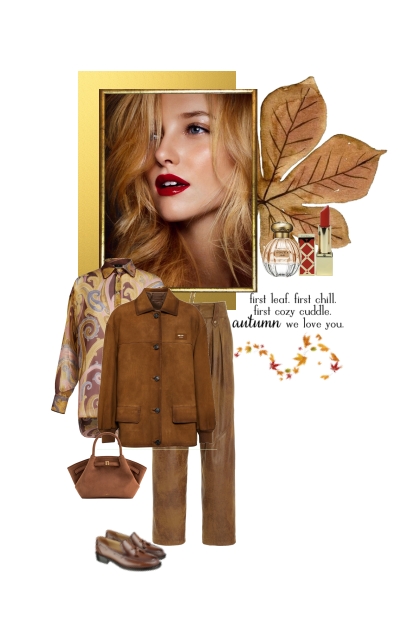 Autumn, we love you- Combinazione di moda