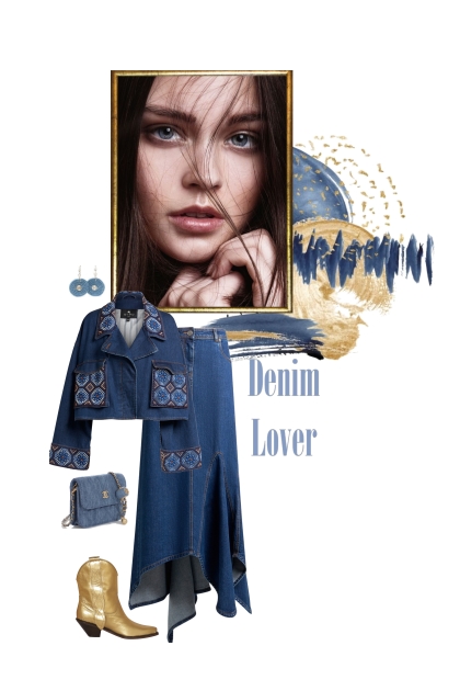 Denim lover- Combinazione di moda