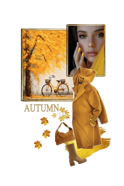 Yellow autumn- Fashion set