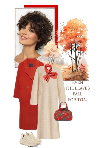 Even the leaves fall for you- combinação de moda