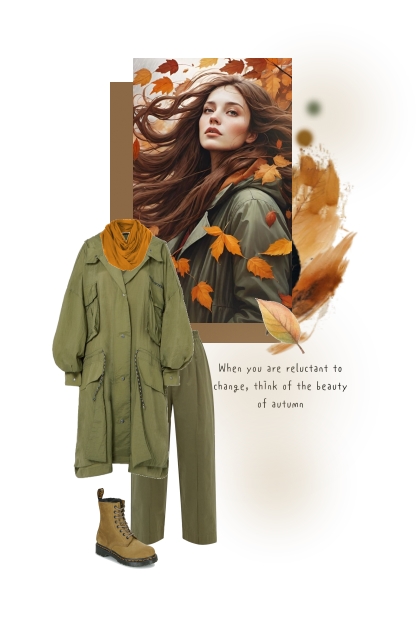 The beauty of autumn- Fashion set