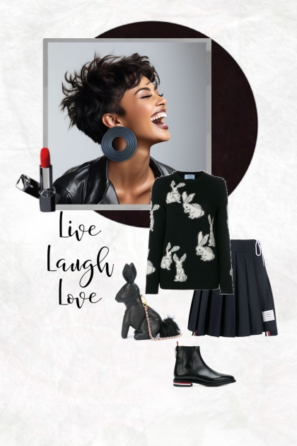 Live, laugh, love- Modekombination