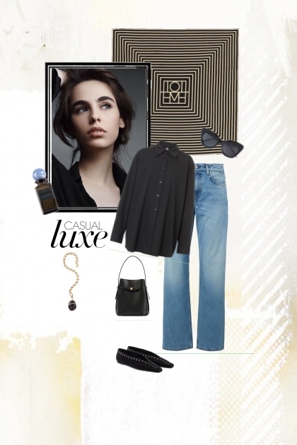 .Casual luxe.