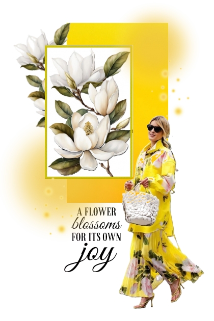 For its own joy- combinação de moda