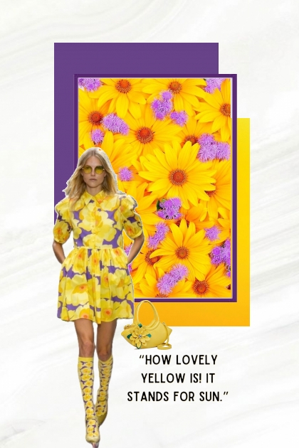 How lovely yellow is!