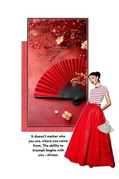 It does not matter who you are- Modna kombinacija