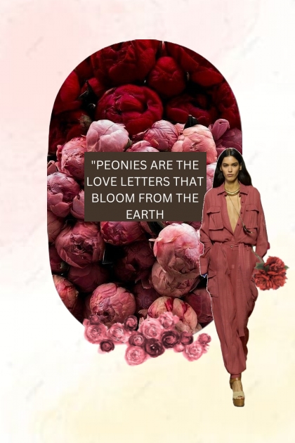 Peonies are the love letters....- Modekombination