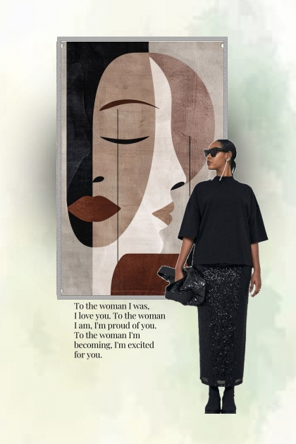 To the woman I am
