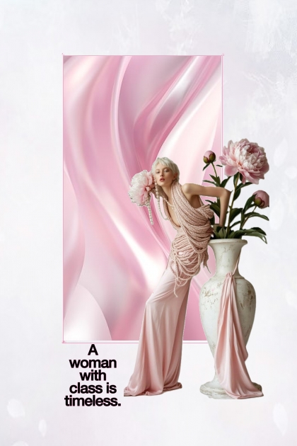 .A woman with class