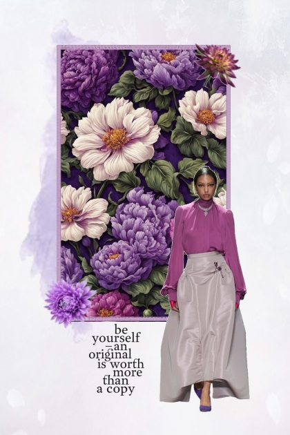 .Be yourself.