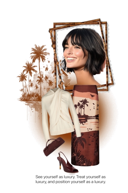 See yourself as luxury.- Fashion set