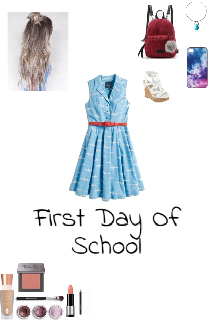 First Day Of School- Combinazione di moda