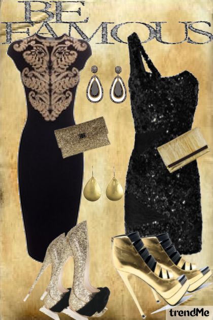 Black&Gold- Combinaciónde moda