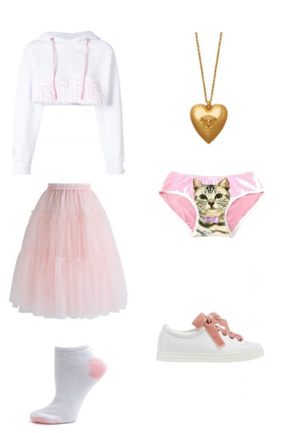 Pink Princess- combinação de moda
