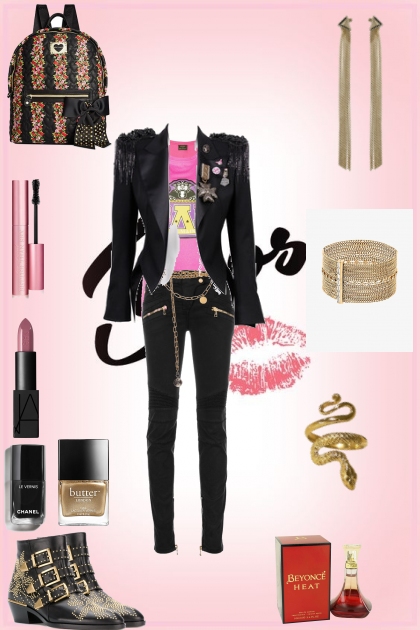 Rose Bailey: School Outfit 5 (Beyonce inspo)- Fashion set