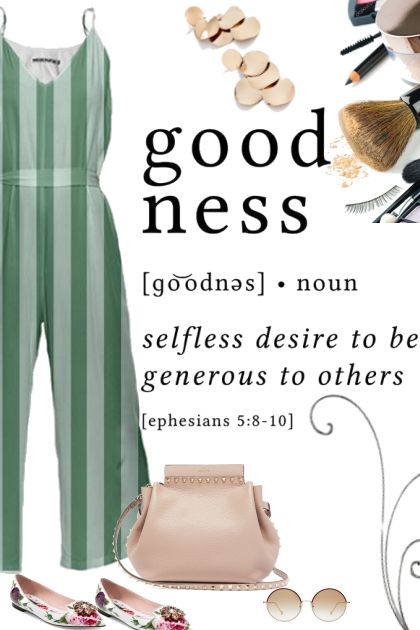 Goodness- Combinazione di moda
