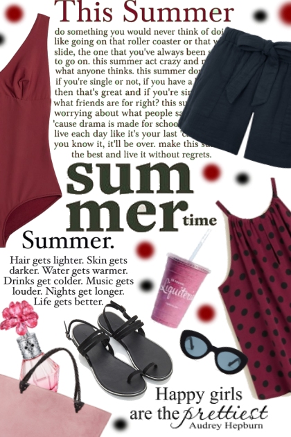 This summer- Combinazione di moda