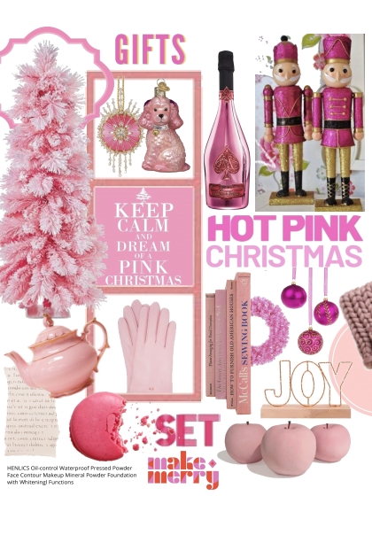 Pink Christmas- Combinazione di moda