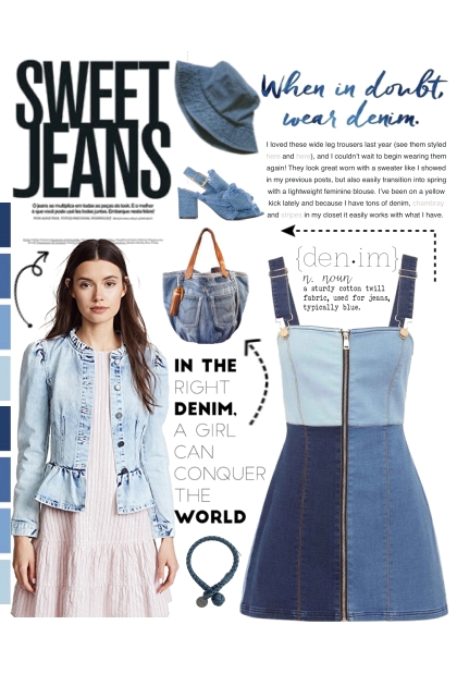 Sweet Jeans- Combinazione di moda