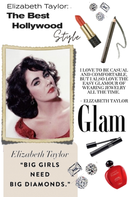 Elizabeth Taylor Style- Modna kombinacija