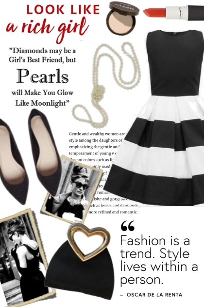 Look like a rich girl- Fashion set