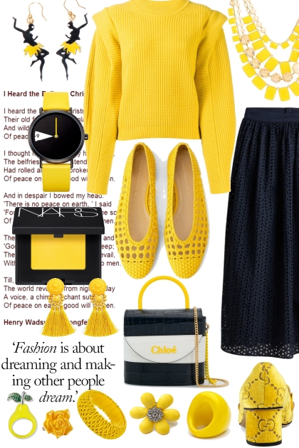 Yellow Blue- Fashion set