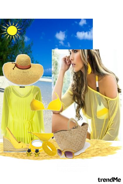 Yellow summer - Fashion set