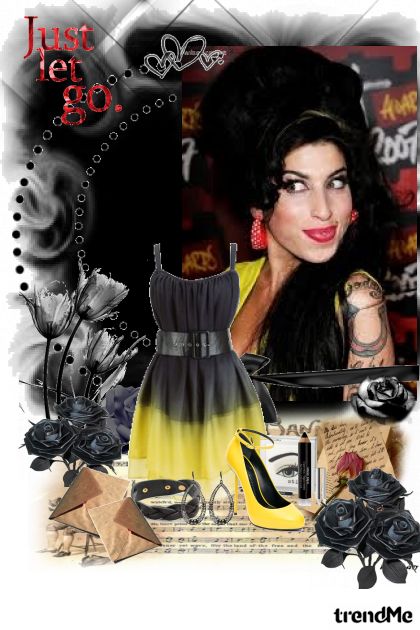 Amy Winehouse you will always stay in our hards...- combinação de moda