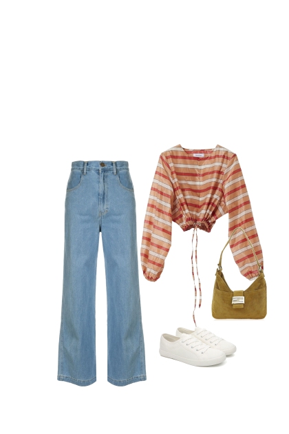 70's inspired outfit- combinação de moda