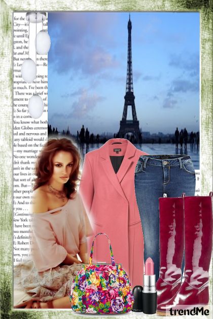 Paris- Combinazione di moda