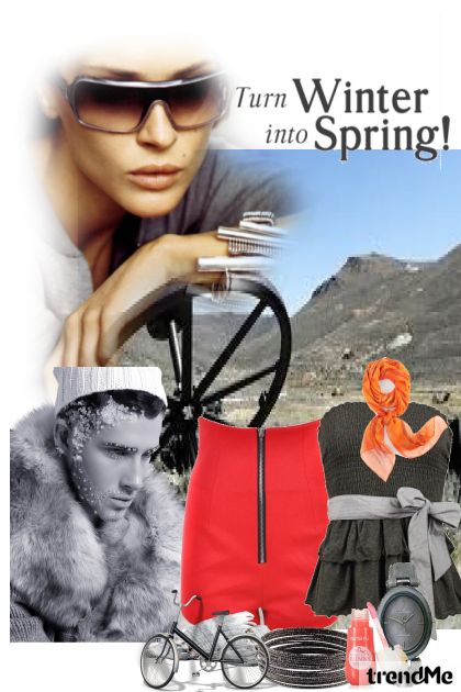 Spring Wins Winter- Modekombination