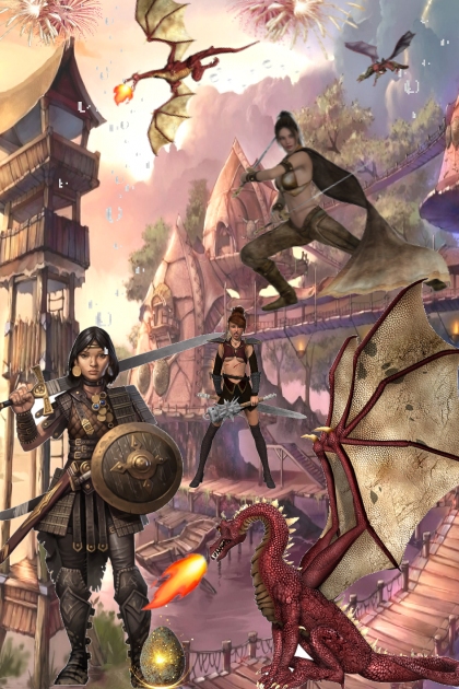 Xena Warrior Princess- Modna kombinacija
