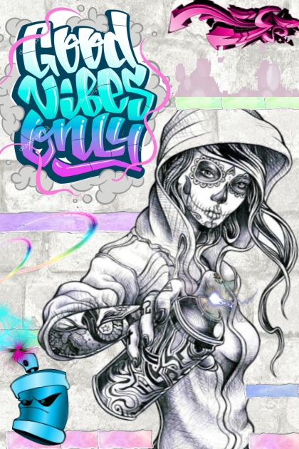 Graffiti Girl- Fashion set