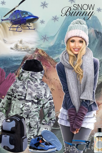 ~ Ski expedition ~- combinação de moda