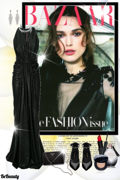 nr 194 - Lady in Black- Combinaciónde moda