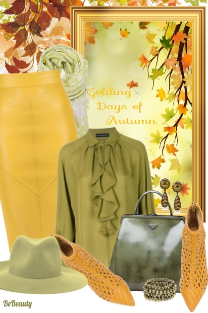 nr 255 - Autumn shades- Modna kombinacija