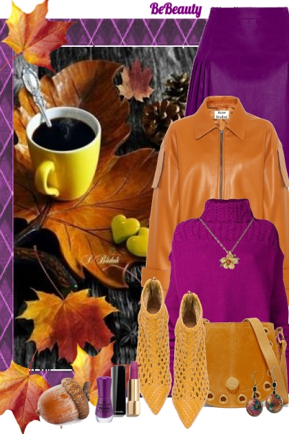 nr 368 - Autumn Beauty- combinação de moda