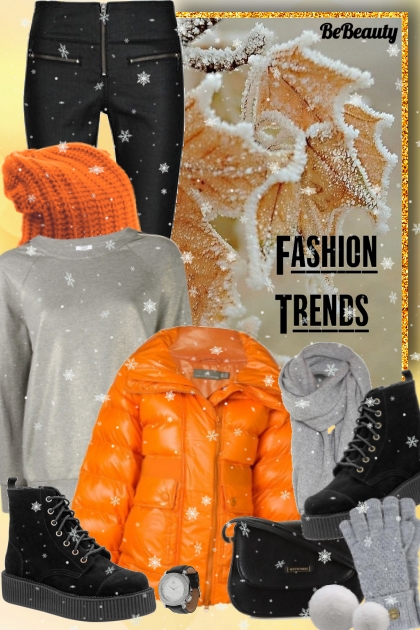 nr 599 - Warm Winter Look- Combinazione di moda