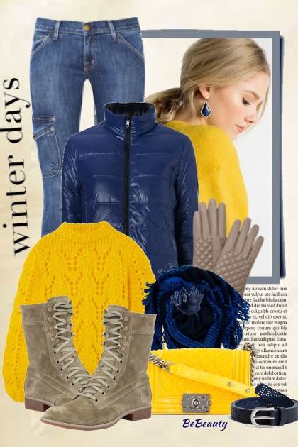 nr 619 - Winter in my style- Fashion set