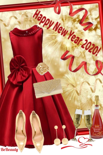 nr 713 - Happy New Year 2020- Kreacja