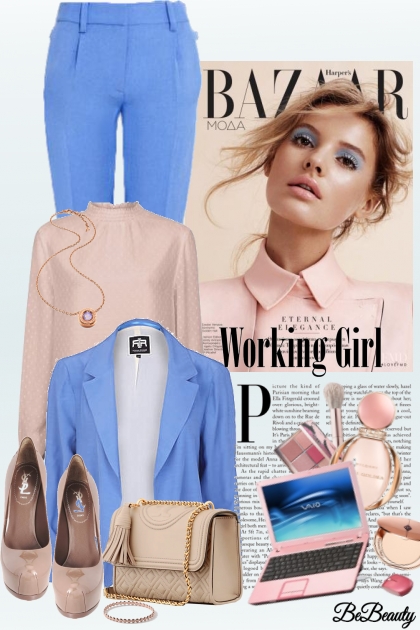 nr 749 - Working Girl- combinação de moda
