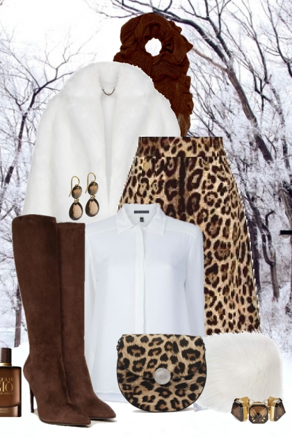 nr 768 - Animal Print- Fashion set