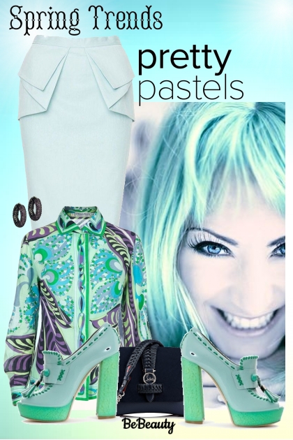 nr 837 - Pretty in pastels- コーディネート