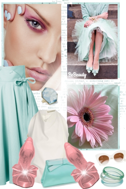 nr 1009 - Pastels- Fashion set