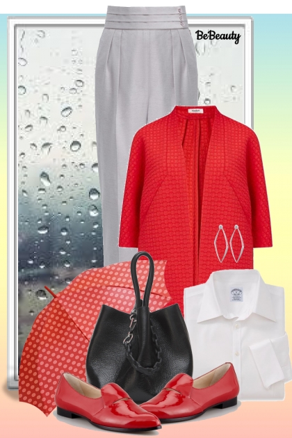 nr 1089 - Rainy day- Combinazione di moda