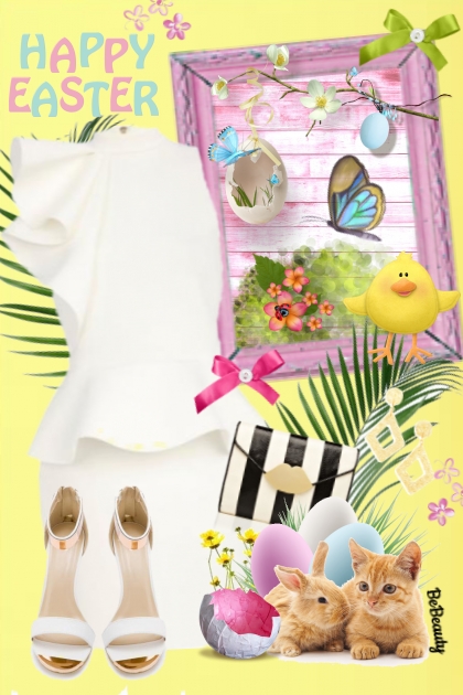 nr 1148 - Happy Easter- Combinazione di moda