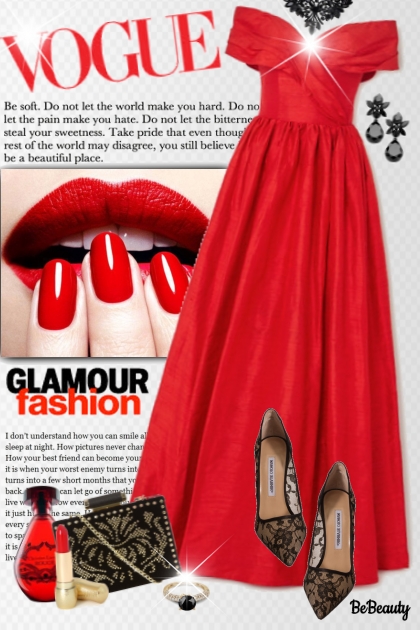 nr 1279 - Glamour ♥- Modna kombinacija