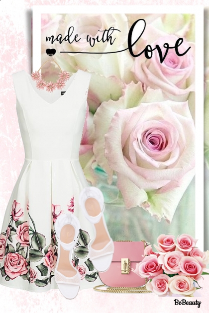 nr 1313 - Roses- Fashion set